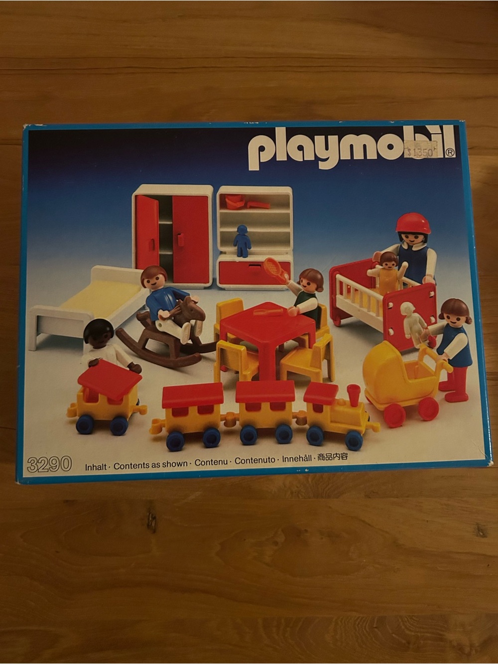 Unopened new Rare vintage Playmobile Classic Nursery Playset - discontinued